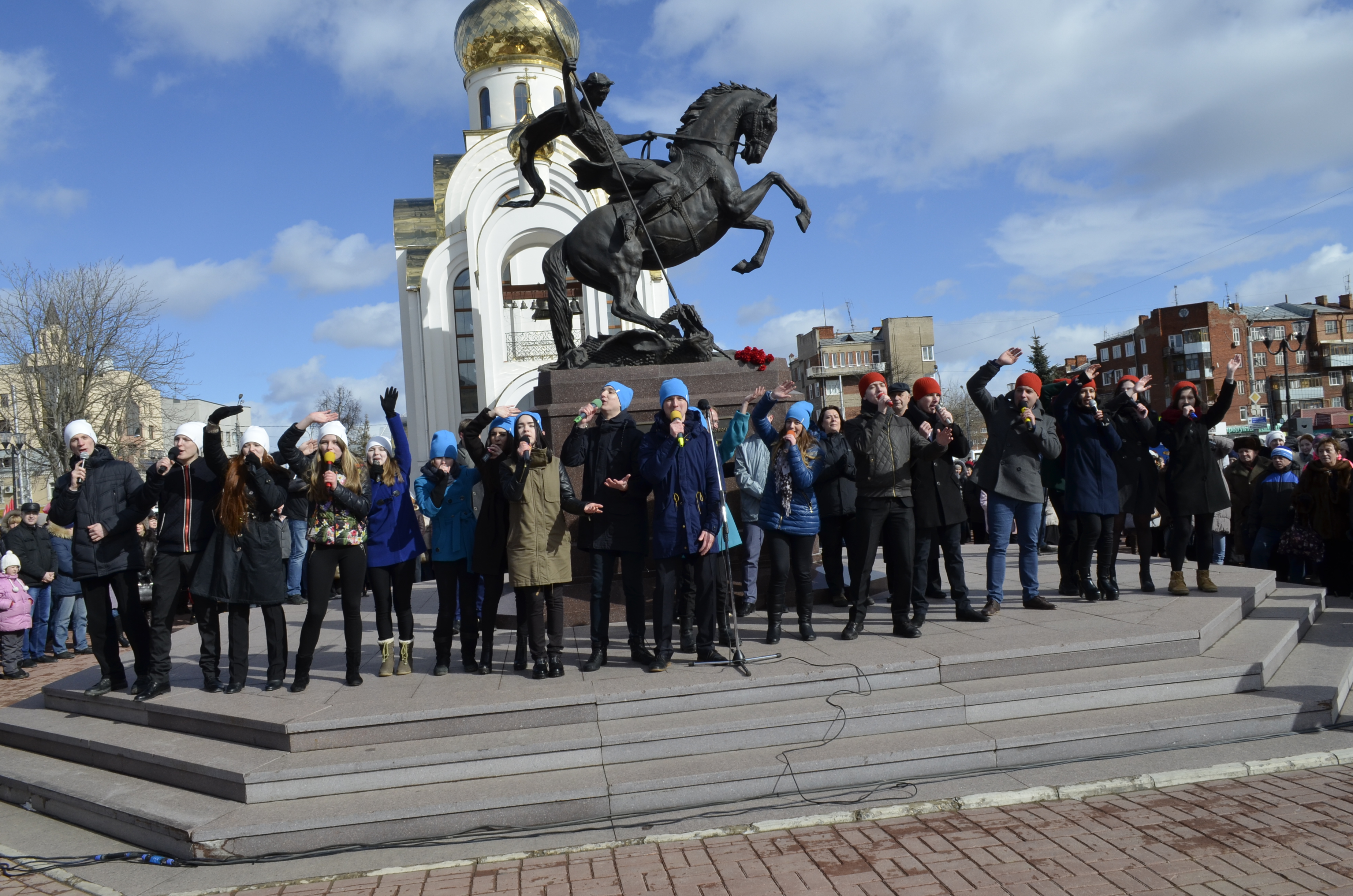 митинг на площади победы